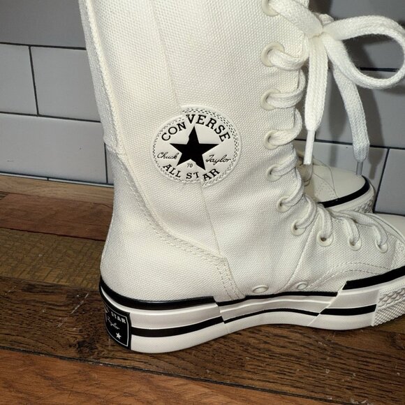 New Converse Women Chuck 70 Plus X-Hi High Top Platform Sneakers Boots Size 6 - Picture 5 of 8